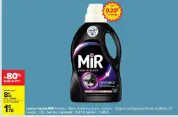 Carrefour MIR Lessive liquide offre
