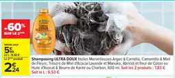 Carrefour ULTRA DOUX Shampooing offre