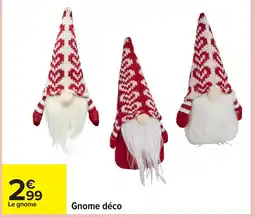 Carrefour Gnome déco offre