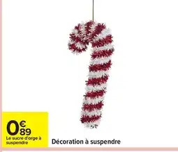 Carrefour Décoration à suspendre offre
