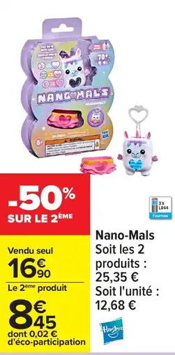 Carrefour Nano-Mals offre