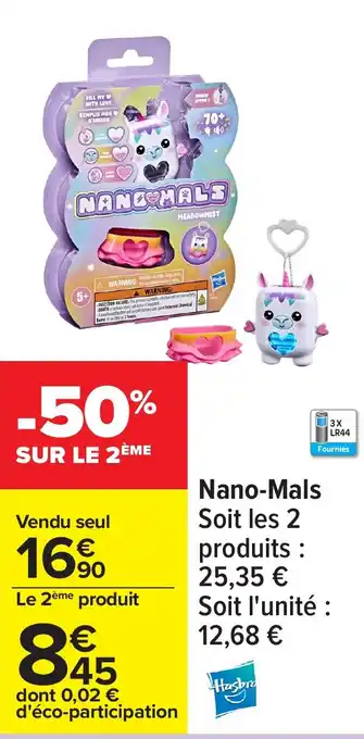 Carrefour Nano-Mals offre