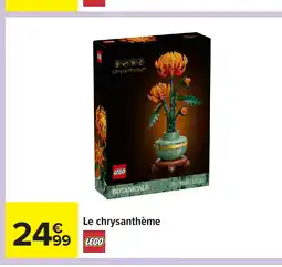 Carrefour LEGO Le chrysanthème offre