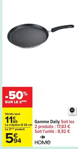 Carrefour Gamme Daily offre