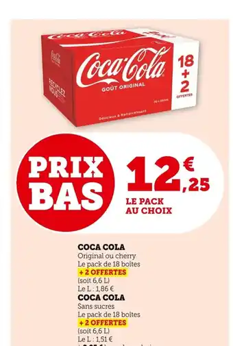 Bi1 COCA COLA offre