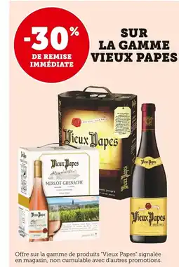 Bi1 VIEUX PAPES Sur la gamme offre