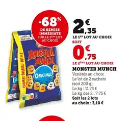 Bi1 MONSTER MUNCH offre