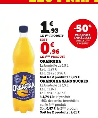 Bi1 ORANGINA offre