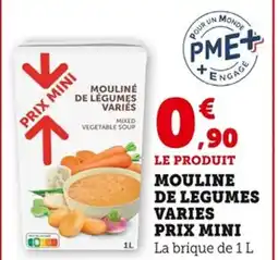 Bi1 Mouliné de légumes variés prix mini offre