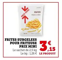 Bi1 Frites surgelees pour friteuse prix mini offre