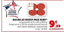 Bi1 Hache au boeuf prix mini offre