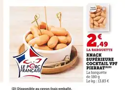 Bi1 Knack supérieure cocktail vpf pierrat offre