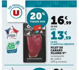 Bi1 Filet de canard filiere u offre
