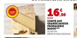 Bi1 BADOZ Comté aop grande saveur fromagerie offre