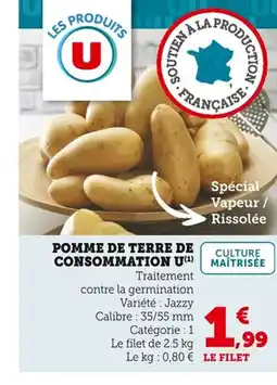 Bi1 Pomme de terre de consommation u offre