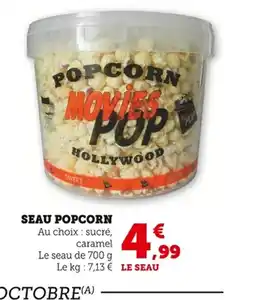Bi1 Seau popcorn offre