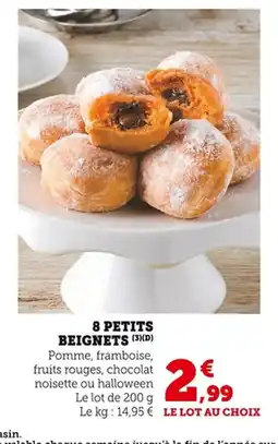 Bi1 8 petits beignets offre
