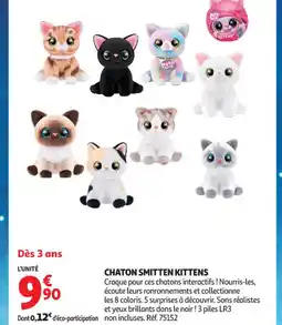 Auchan Supermarché Chaton smitten kittens offre