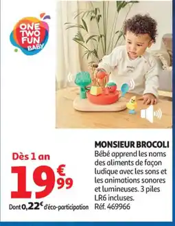 Auchan Supermarché Monsieur brocoli offre