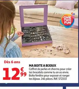 Auchan Supermarché Ma boite a bijoux offre