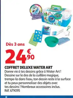 Auchan Supermarché Coffret deluxe water art offre