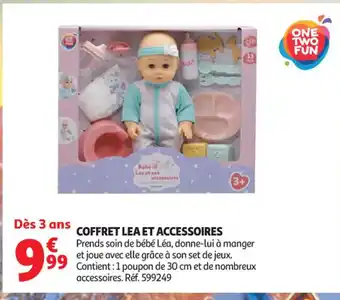 Auchan Supermarché Coffret lea et accessoires offre
