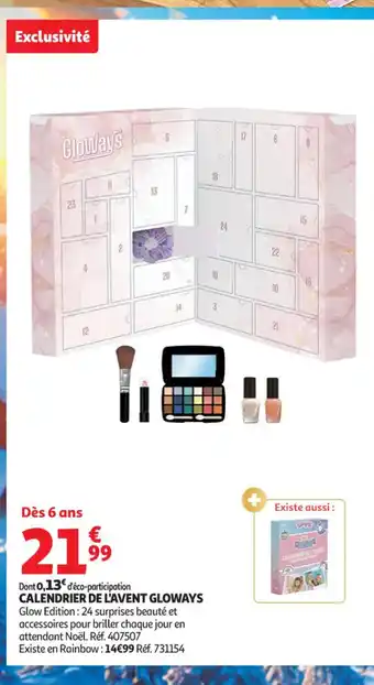 Calendrier de l'avent gloways
