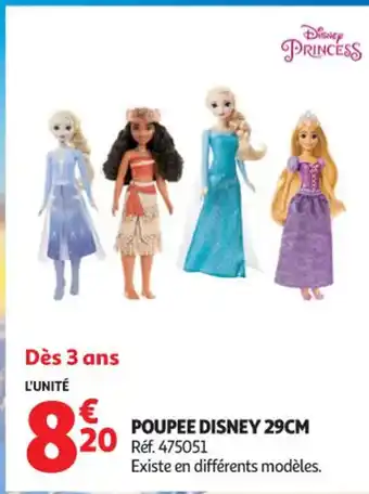 Auchan Supermarché Poupee disney offre