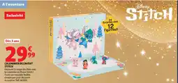 Auchan Supermarché STITCH Calendrier de l'avent offre