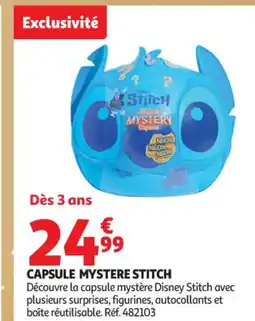Auchan Supermarché STITCH Capsule mystere offre