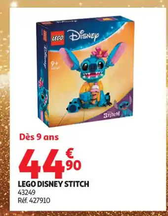Auchan Supermarché STITCH Lego disney offre