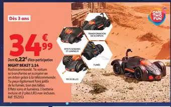 Auchan Supermarché Night beast 1:14 offre