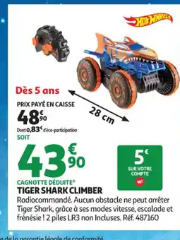 Auchan Supermarché HOT WHEELS Tiger shark climber offre