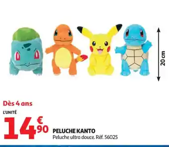 Peluche kanto