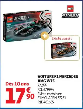 Auchan Supermarché Voiture f1 mercedes amg w15 offre