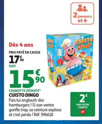 Auchan Supermarché CUISTO DINGO offre