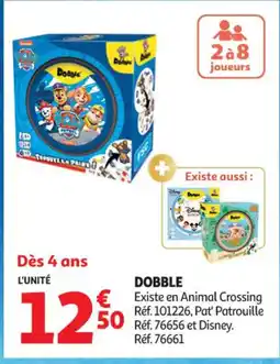 Auchan Supermarché Dobble offre