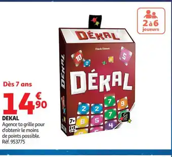 Auchan Supermarché DEKAL offre