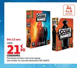 Auchan Supermarché CODENAMES offre