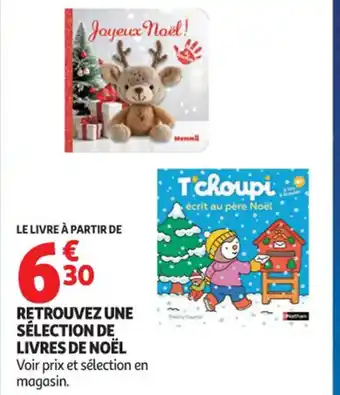 Auchan Supermarché Retrouvez une sélection de livres de noël offre