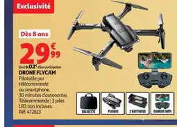 Auchan Supermarché Drone flycam offre