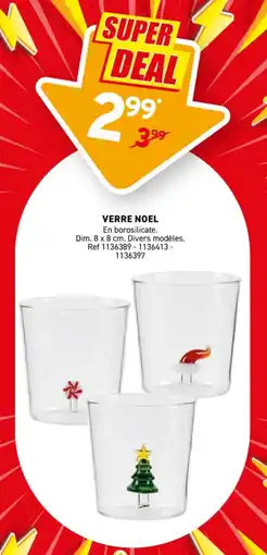 Trafic Verre noel offre