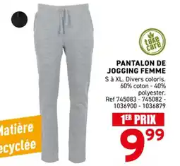 Trafic Pantalon de jogging femme offre