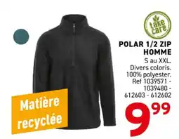 Trafic Polar 1/2 zip homme offre