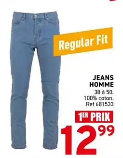 Trafic Jeans homme offre