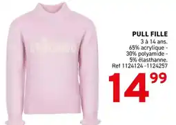 Trafic PULL FILLE offre