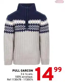 Trafic Pull garcon offre