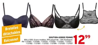 Trafic Soutien-gorge femme offre