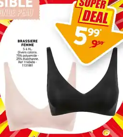 Trafic Brassiere femme offre