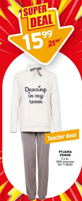 Trafic Pyjama femme offre